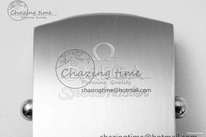 0414 Speedmaster Racing Master SS HKF Best Edition Black Dial on SS Bracelet A Versatile 7810